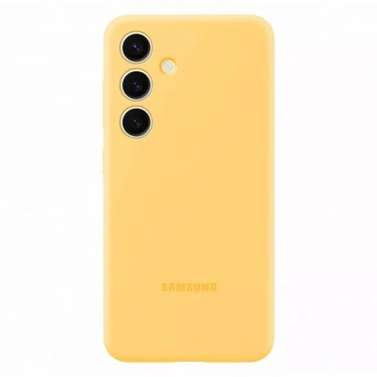 Cover Samsung S24 Silicone Case - Yellow